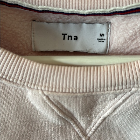 Pink TNA cozy crewneck - Picture 2 of 2